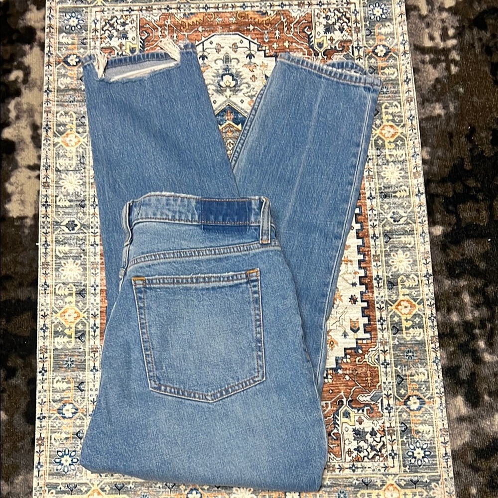 NWT Abercrombie Curve Love The Skinny High Rise Classic Blue Women's Jeans
